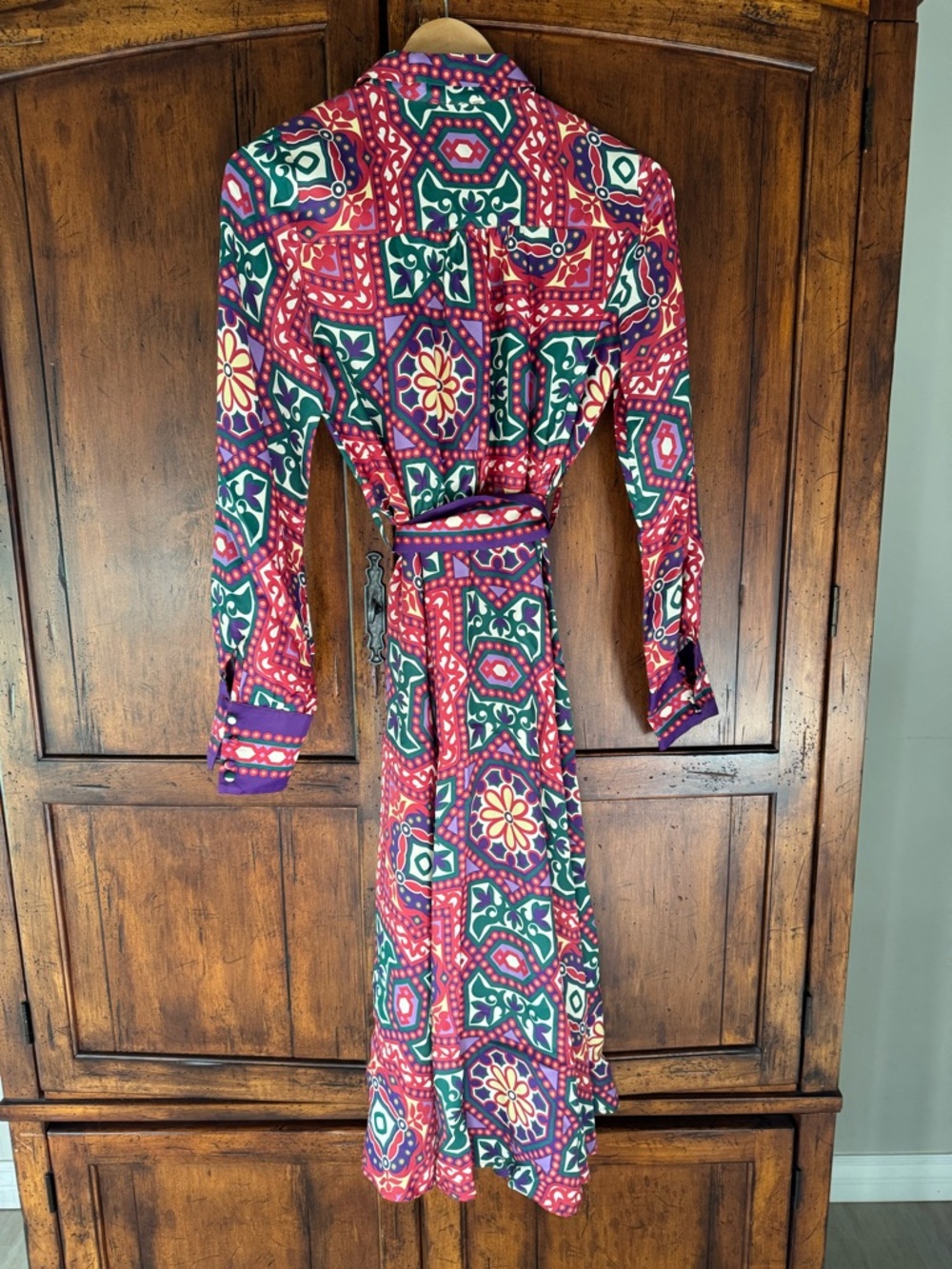 Sézane Laureana Midi Dress FR 34 - Picture 7 of 9